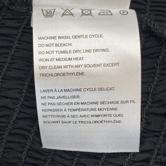 FARM RIO Heart Neckline Mini Dress in Black Size XS -NWT - Picture 11 of 12